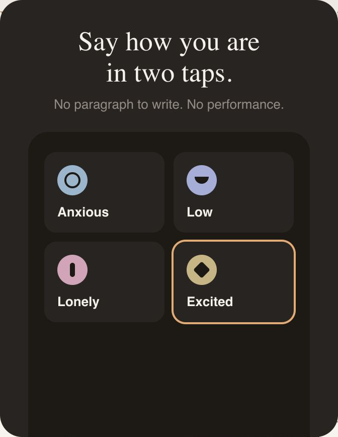 My5 circle screen