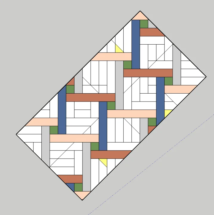Petricor geometric tabletop pattern study